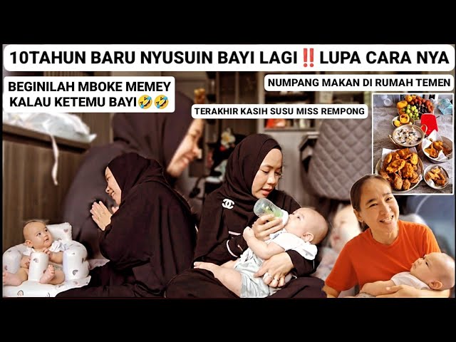 PULANG INDONESIA NAMBAH ANAK‼️10 TAHUN BARU PEGANG BAYI LAGI LANGSUNG TEPAR‼️ class=