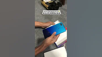 Unboxing Mi 8 Lite Aurora Blue 2022 Rare Item 