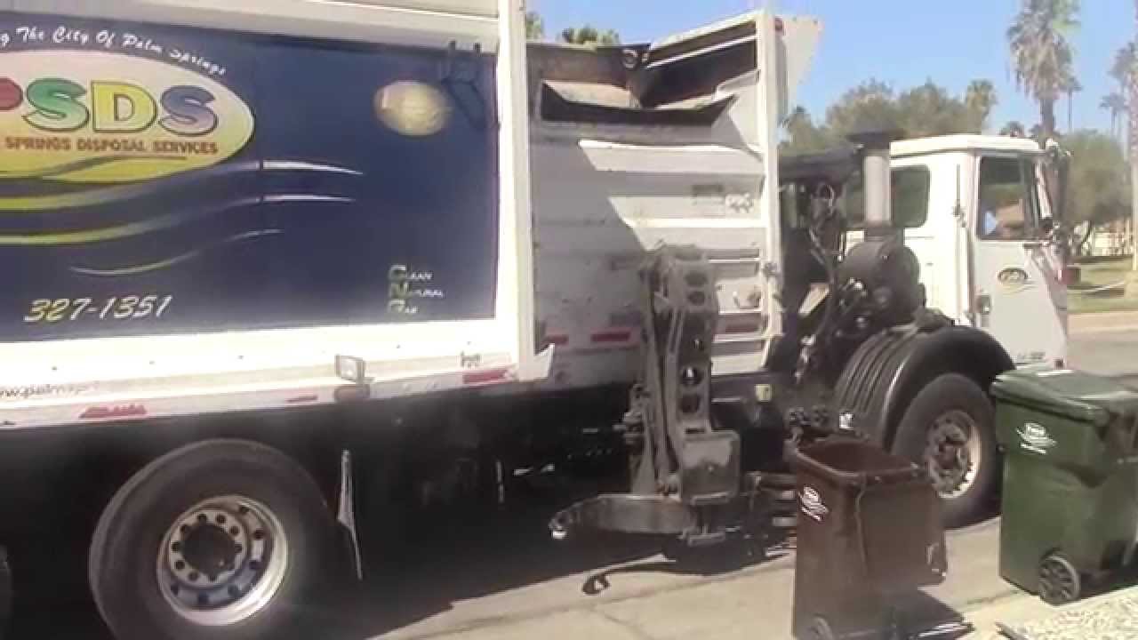 Palm Springs Disposal Service Automated Collection YouTube