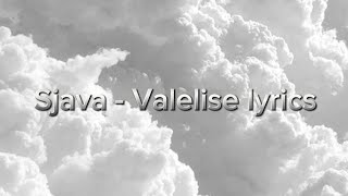 Valelise lyrics Sjava