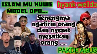 HYANK WELLDO -  tanggapan pakde agus kepada mereka.....#rasipuntodewo #hyankwelldo #habibnovel