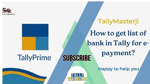 List of banks not showing in bank ledger and bank allocation!!ERROR ||solution#tallyprime