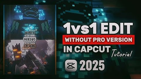How To make 1 vs 1 Edit in CapCut Without using PRO Version