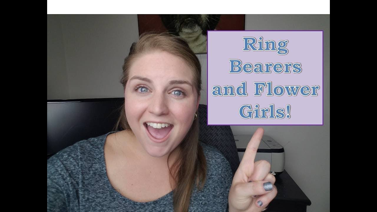 Ring Bearer and Flower Girl Proposal YouTube