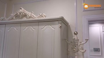 Hoàn thiện tủ quần áo cổ điển cao cấp tại biệt thự chị Hằng – Vũng Tàu