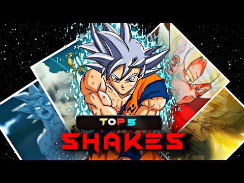 Top 5 Best Shakes For Anime Edits 🥶🔥 #preset #xml