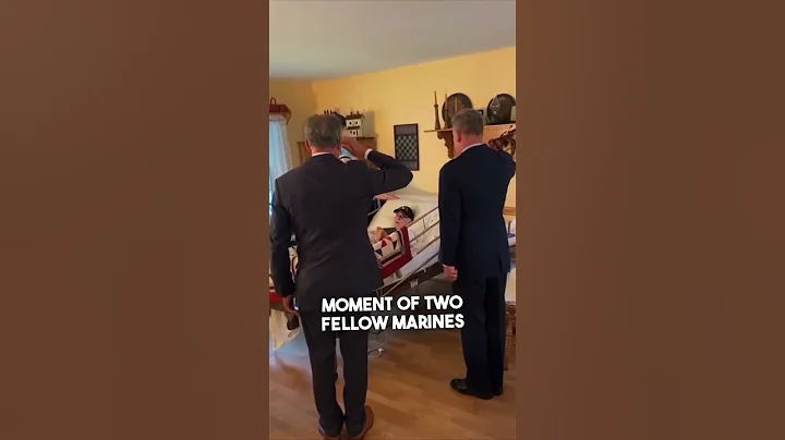 U.S. Marine’s final salute before he passed away ❤️ - DayDayNews