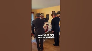 Thumbnail of U.S. Marine’s final salute before he passed away ❤️