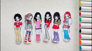 🎀 Making Super Cute BABYMONSTER Chibi Stickers Inspired by CHOOM 🎶✨
