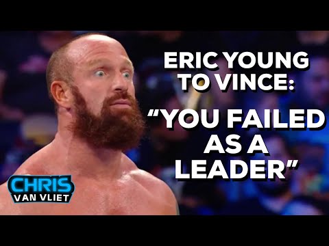 Eric Young told Vince McMahon "You failed as a leader" before he left WWE