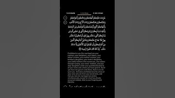#DailyQuran [04] Surah An-Nisaa [23] | Maher Al-Mu'aiqly - ‎سورة النساء | ماهر المعيقلي