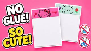 DIY Cute Mini Notebook Without Glue | Easy Mini Notepad