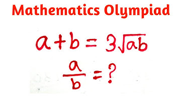 A Very Nice Math Olympiad Algebra Problem | Can You Solve? | Mathematics Olympiad |