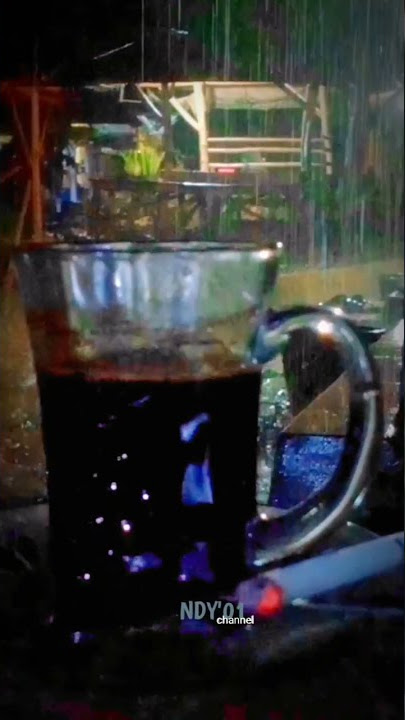 sederas hujan malam ini & nikmati hangatnya kopi#shorts #fyp