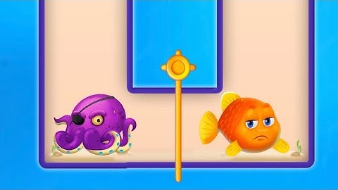 Save The Fish Pin - Puzzle Game All Levels Gameplay For Android, IOS Mobile Part: 6