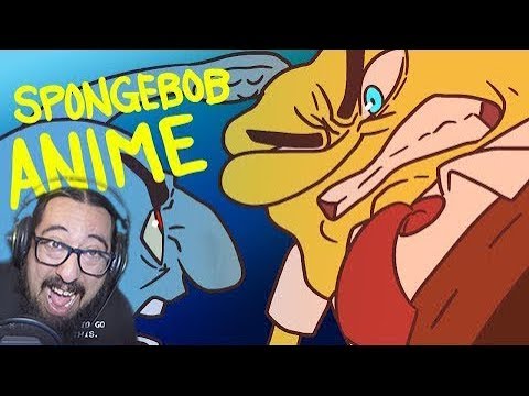 The SpongeBob SquarePants Anime - OP 1 (Original Animation) REACTION
