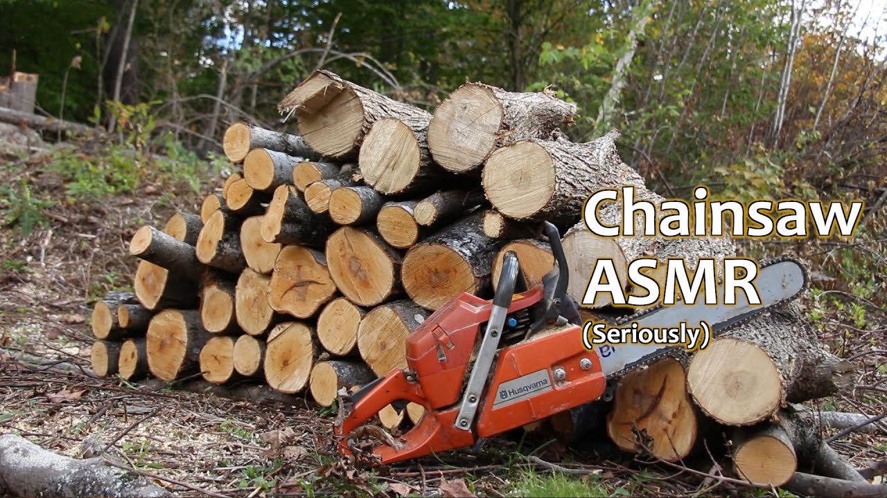 Chainsaw ASMR - 10 Hours