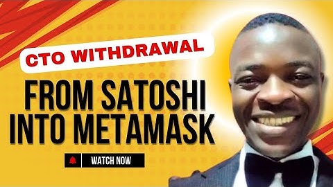 How To Withdraw CTO From Satoshi into Your Metamask Wallet // EVM Wallet Withdrawal.