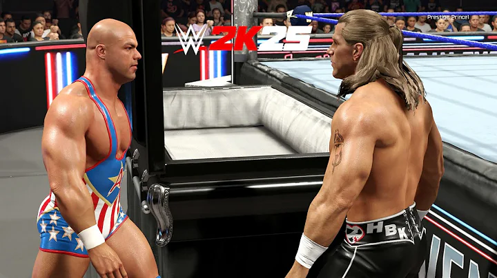 WWE 2K25 - Shawn Michaels Vs Kurt Angle I CASKET MATCH (PS5)