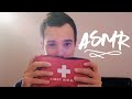 Asmr je soigne ton visage  my first aid kit  french role play