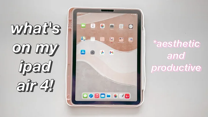 what's on my ipad air 4!! *aesthetic and productive