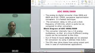 ADC & DAC INTERFACING WITH 8086 THROUGH 8255 BY MS REDDY