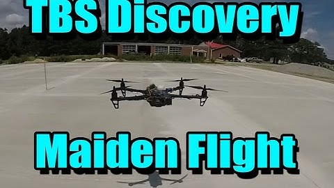 TBS Discovery Maiden Flight - FPV and CRASH! - Bash or Die