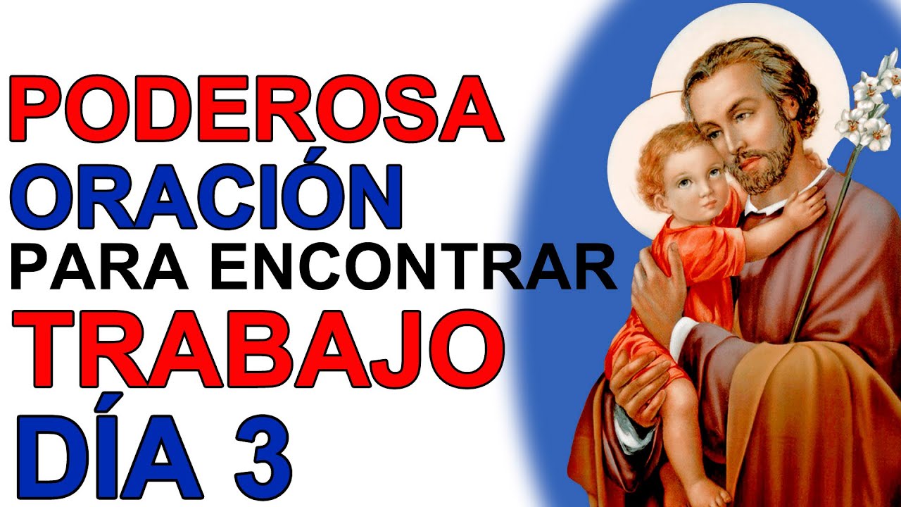 PODEROSA ORACION PARA ENCONTRAR TRABAJO DÍA 3