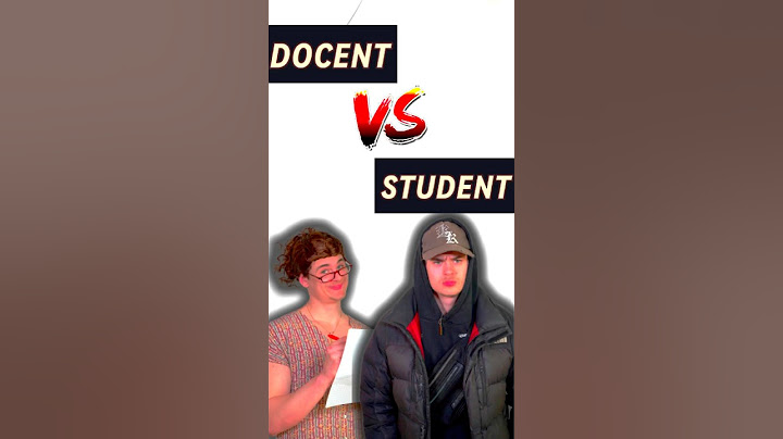 Docent Vs Leerling! 👨‍🎓 🆚 👩‍🏫