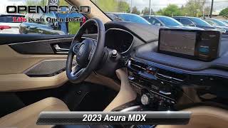 Certified 2023 Acura Mdx Wadvance Package East Brunswick Nj L46930