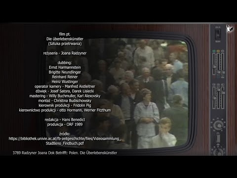 zespół REPORTAŻ 1989.08.18 muzyka do filmu dokumentalnego pt. Sztuka Przetrwania austriacka TV ORF