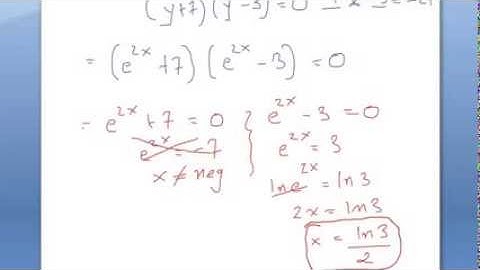 FACTORING NATURAL LOGARITHMS - DETAILED VIDEO