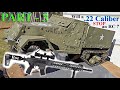 Part 3 - .22 cal vs REMOTE CONTROLED WWII ARMORED M3 Half-Track 1:16 WPL Battle Damage Real Metal RC