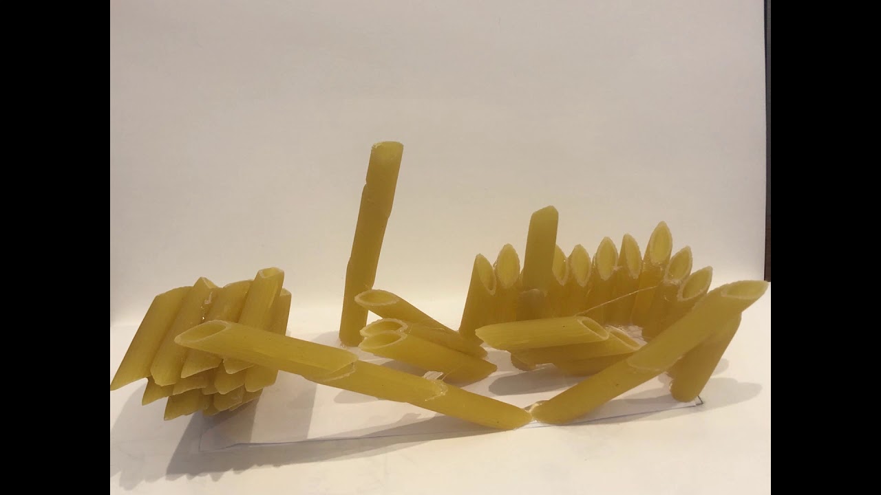 Pasta Building Simple They makea de pasta building - YouTube