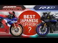 2022 Honda CBR1000RR-R Fireblade SP vs 2022 Yamaha R1M ┃Full Comparison