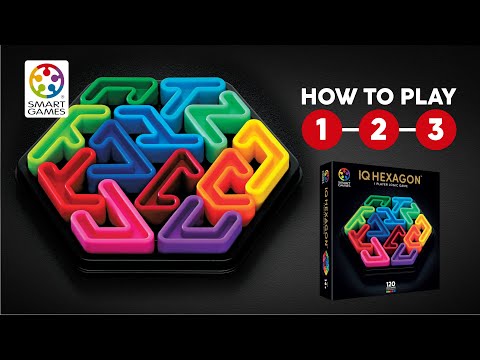 Логічна гра Smart Games, IQ Hexagon Deluxe, видео 1