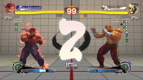 Ultra Street Fighter IV battle: Evil Ryu vs Sagat