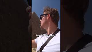 Persistent touts at the Pyramids 🇪🇬