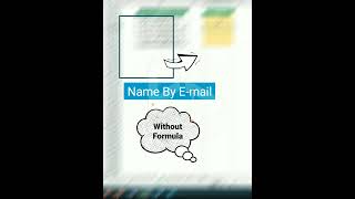 Name by email in excel | extract name from email in excel namefromemail emailname excel