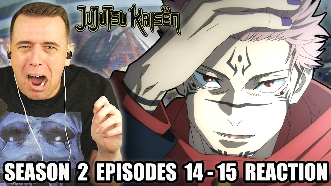 SUKUNA IS BACK! | Jujutsu Kaisen Season 2 Episode 14 and 15 REACTION