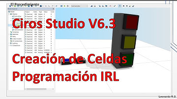 Creación de Celdas, Básico Programación, Ciros Studio V6.3
