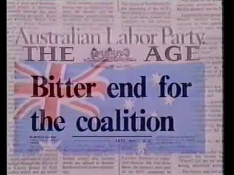 Australian Labor Party - "Don't gamble away our future" (1987 election ad) - An attack ad released by the ALP during the 1987 Australian federal election, emphasizing the disunity of the Coalition as a pitching point.