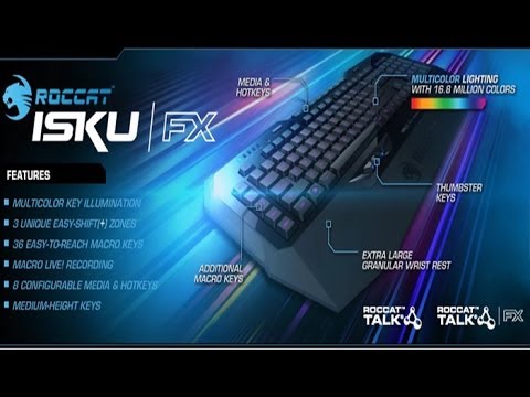 ROCCAT ISKU FX Обзор, Распаковка ROCCAT ISKU FX Обзор, Распаковка
