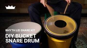 Make Your Own Snare Drum with a Bucket!