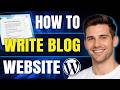 How to Create Blog in WordPress | Step-by-Step Tutorial (2026)