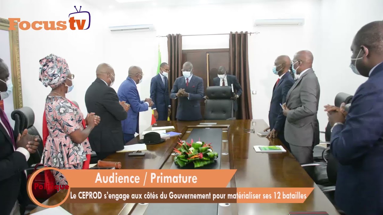 Le CEPROD s'engage aux côtés du Gouvernement pour matérialiser ses 12 batailles.