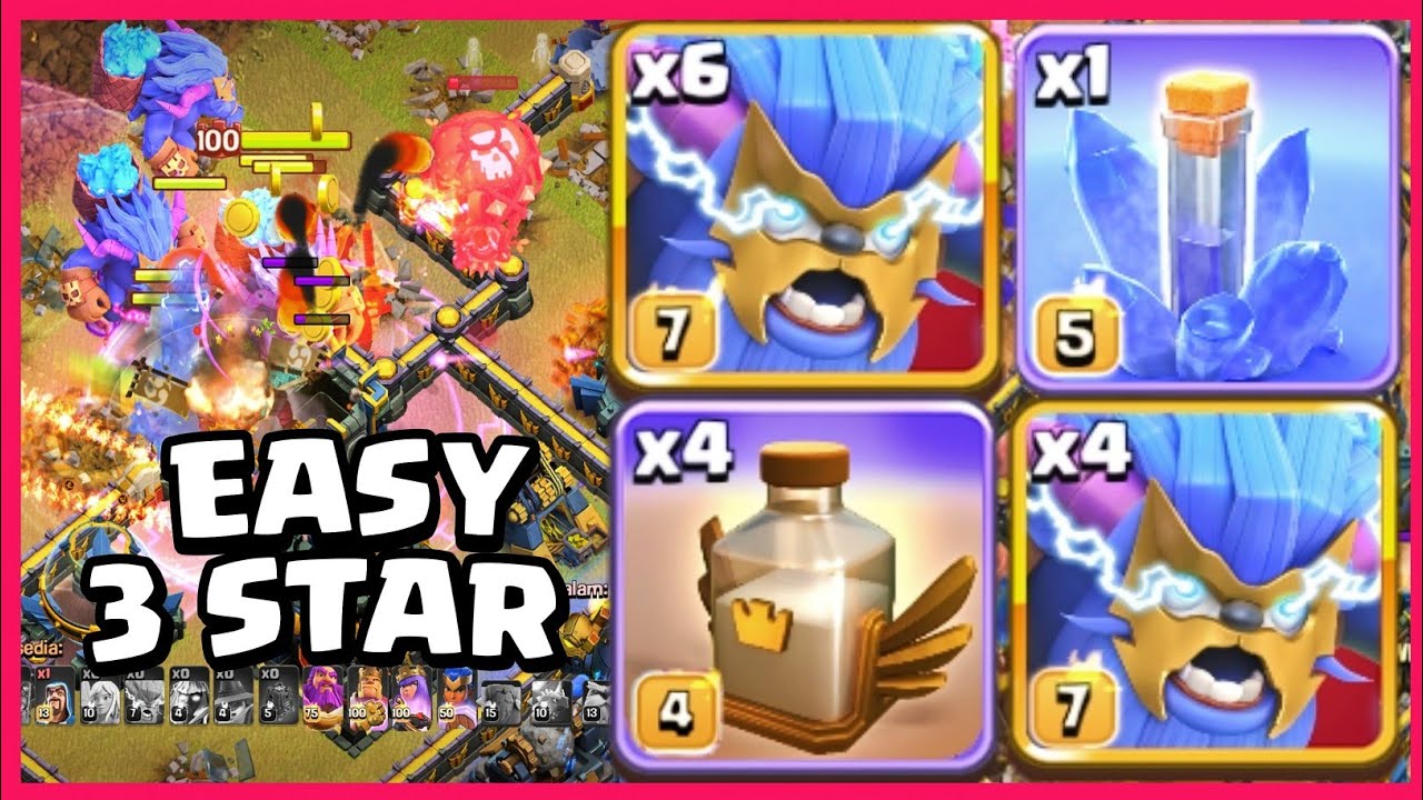 SUPER YETI SMASH ❗ TH17 3-Star Attack Strategy with Super Yeti (clash of clans)