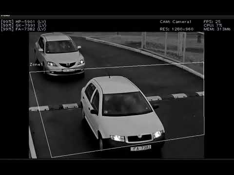 車牌辨識模擬測試