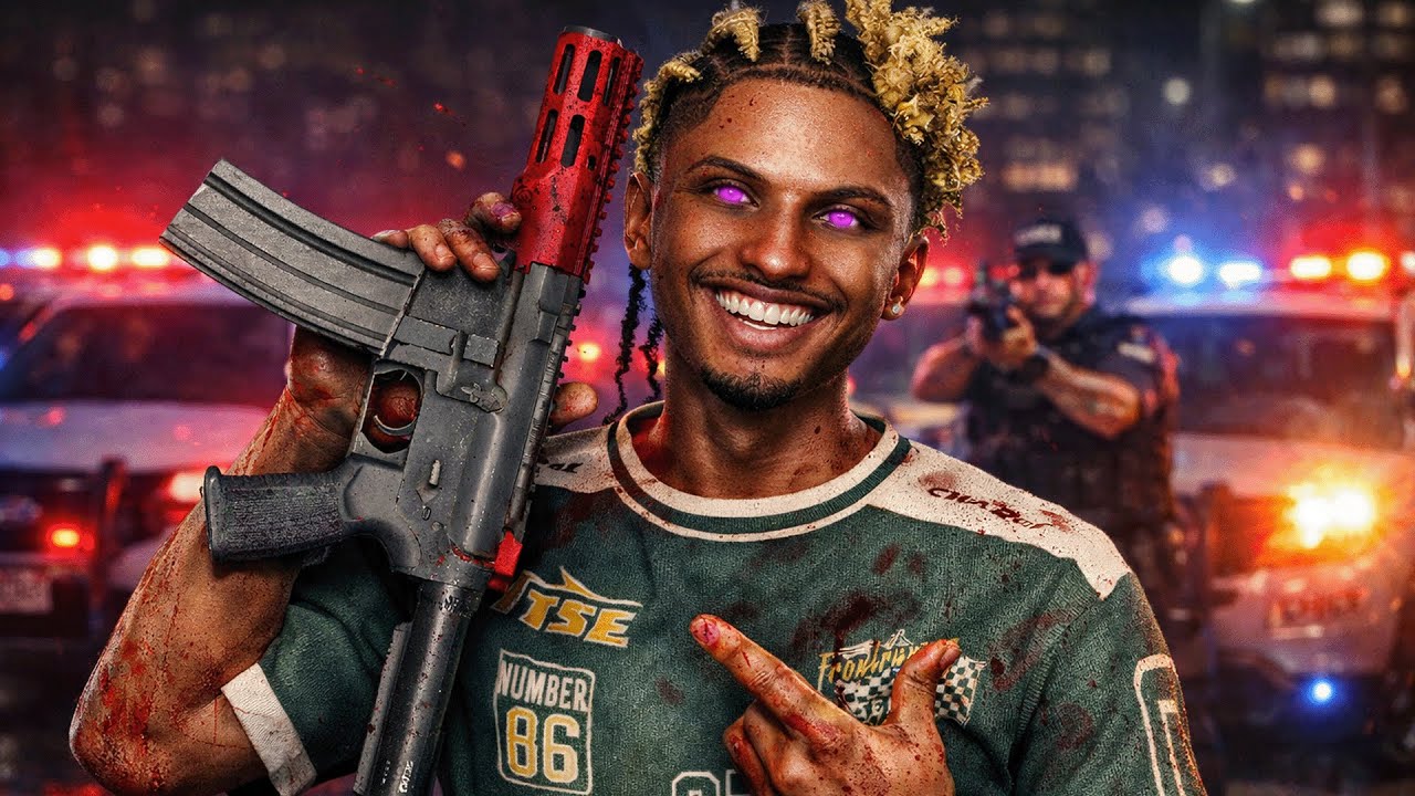 Чикагский злодей с ARP против копов в GTA 5 RP