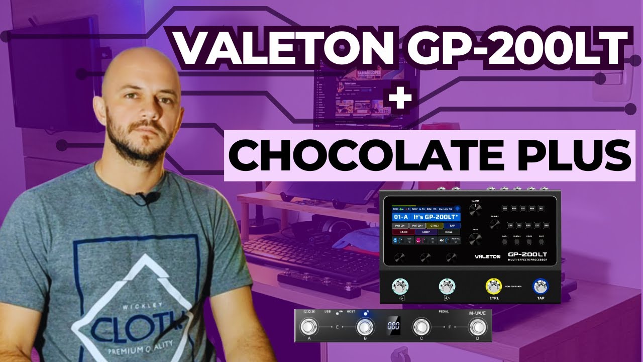 Valeton GP-200LT com o M-VAVE Chocolate Plus | Controle MIDI | Dicas ...
